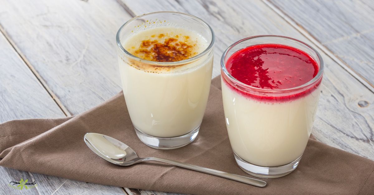 recept vanilková pannacotta